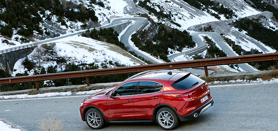 Alfa Romeo Stelvio prende ispirazione dal valico montano più alto e più famoso d’Italia