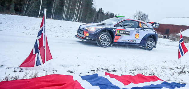 Rally di Svezia - Hayden Paddon - Hyundai i20 Coupé Wrc
