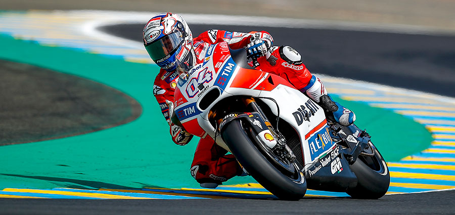 Un quarto posto è quanto è riuscito ad esprimere la Ducati di Andrea Dovizioso 