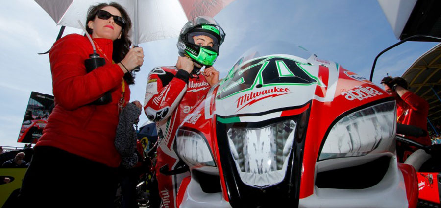 Ottavo posto in gara 1 per Eugene Laverty