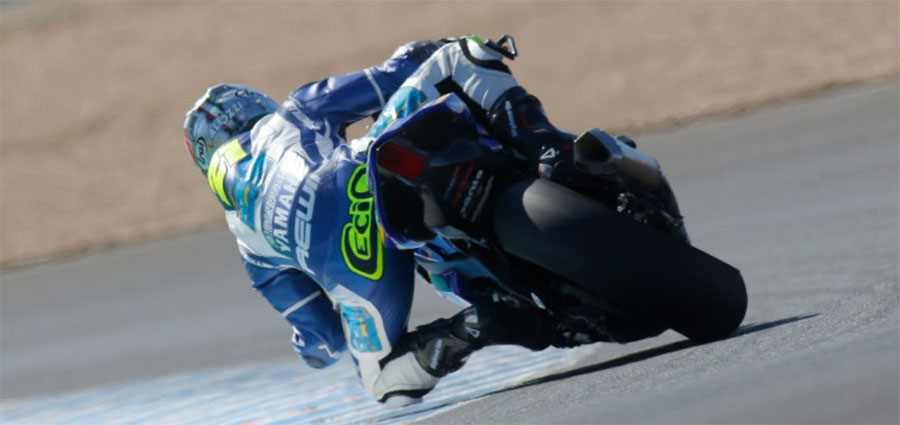 Alessandro Andreozzi con la Yamaha di Guandalini chiude splendidamente a punti gara 1