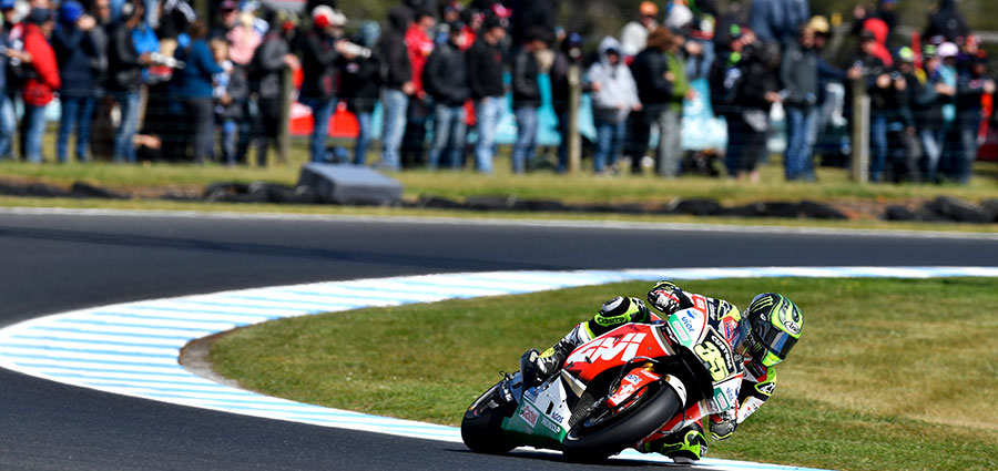 Ottimo quinto posto, dietro a Johann Zarco, per Cal Crutchlow con la Yamaha di Tech3