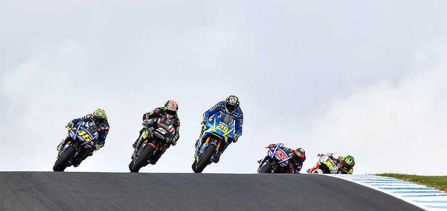 Sesto posto per un quasi ritrovato Andrea Iannone con la Suzuki.