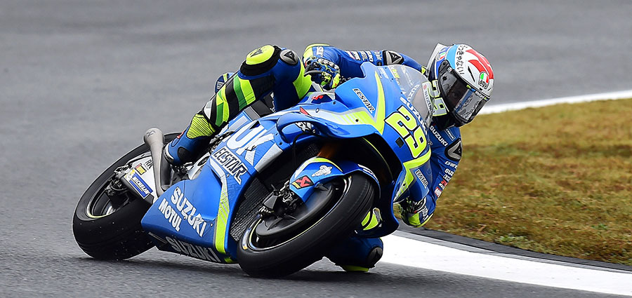 Andrea Iannone si riscopre grande e rimane a ridosso della zona podio