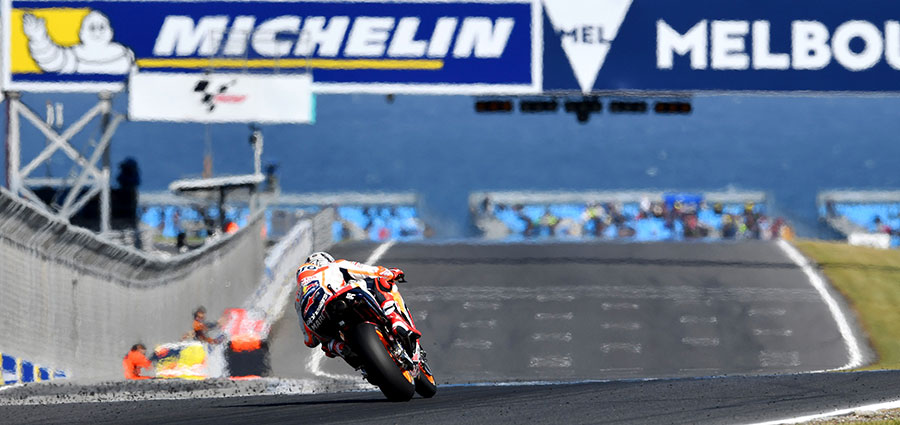 Marc Marquez con la vittoria a Phillip Island porta a 33 i punti di vantaggio su Andrea Dovizioso