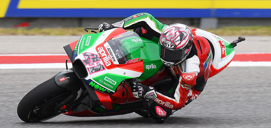 Buon decimo posto per Aleix Espargaro con l’Aprilia ufficiale curata da Gresini