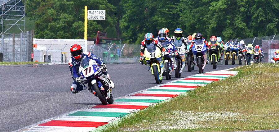 In Moto3 si mette in evidenza Riccardo Rossi quale pretendente al titolo (Loris Betti - FotoAgenzia 31)