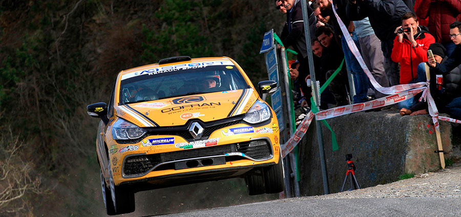 Bellissima vittoria nel Trofeo Clio R3T Top per Riccardo Canzian e Andrea Prizzon