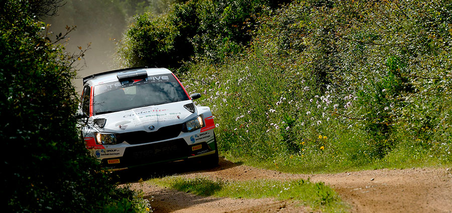 Per Mauro Trentin e Alice De Marco il bronzo al Rally dei Nuraghi e Vermentino 