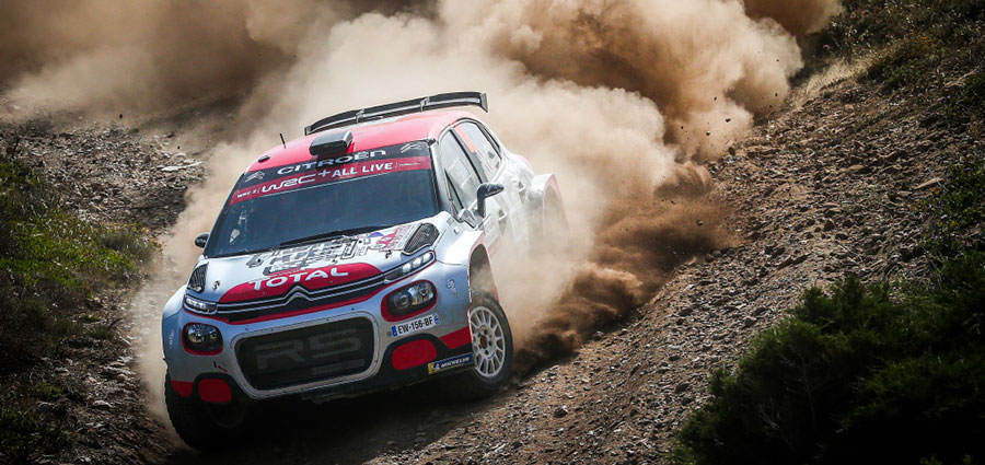 Ottima prestazione del francese Stephane Lefebvre con la Citroen C3 R5