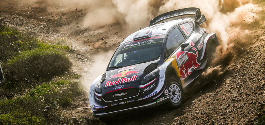 Riscossa di Sebastien Ogier che si porta al comando nella seconda parte di gara 