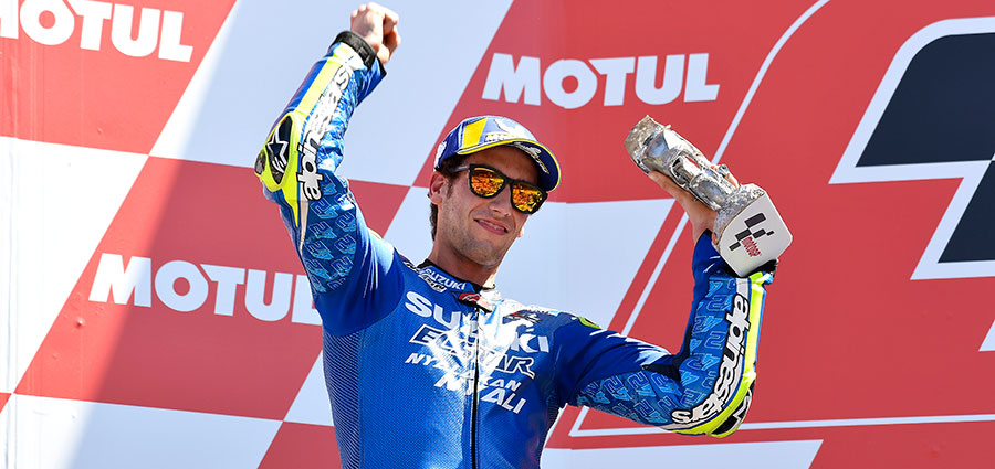 Una piazza d'onore che ha il sapore della vittoria per Alex Rins al suo miglior piazzamento stagionale