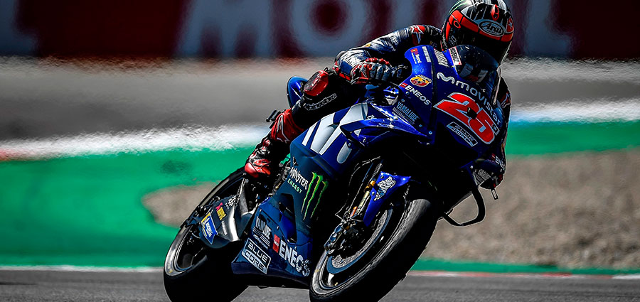 Maverick Vinales finalmente in ripresa dopo un'opaca stagione nella MotoGP