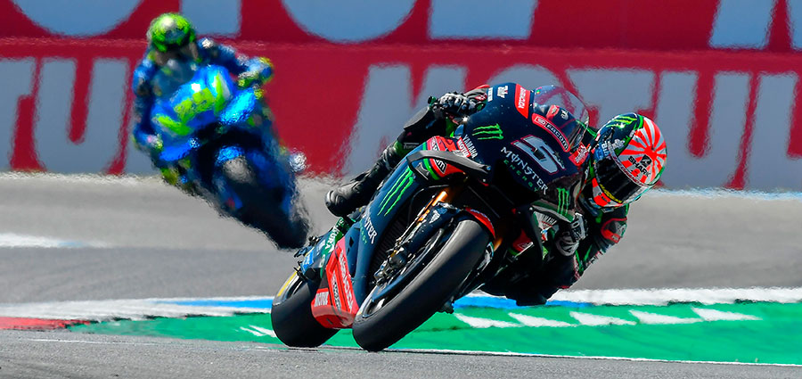 Orrava piazza per Johann Zarco con la Yamaha della Monster Tech3