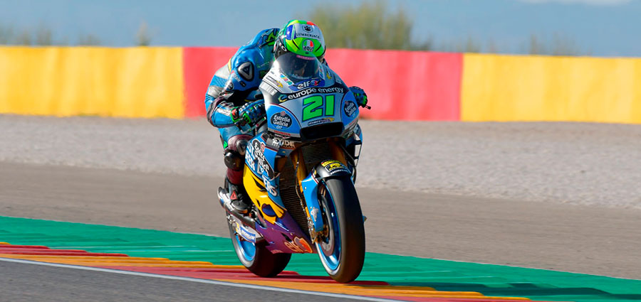 Franco Morbidelli è undicesimo con la Honda della EG 0,0 Marc VDS (Foto Cavalleri-Betti)