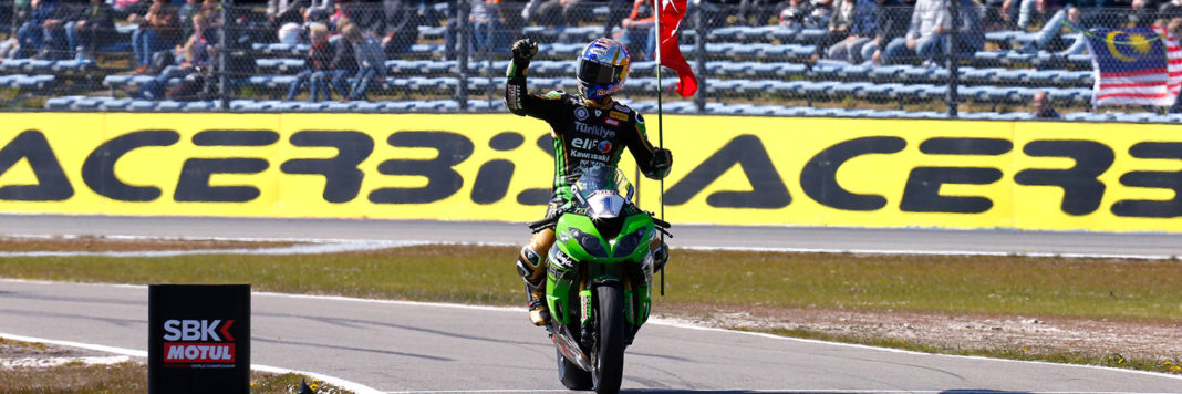 WSSP-Assen-Sofuoglu Kenan Sofuoglu torna alla vittoria nel WSSP aggiudicandosi la gara di Assen