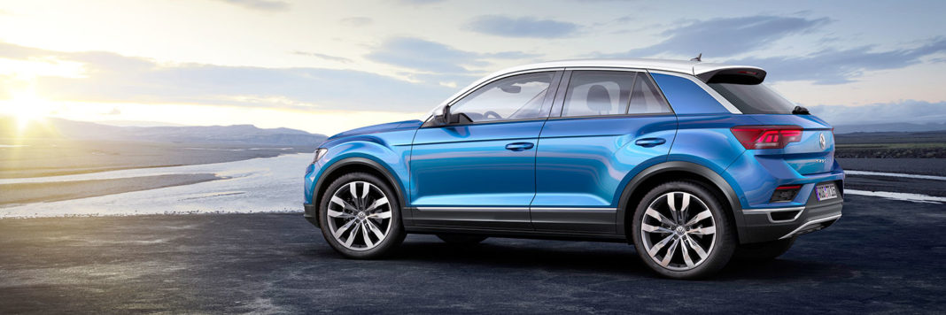 Volkswagen-T-Roc-Laterale La T-Roc è un modello destinato a saziare gli appetiti degli automobilisti più esigenti grazie ad infinite combinazioni di personalizzazione.