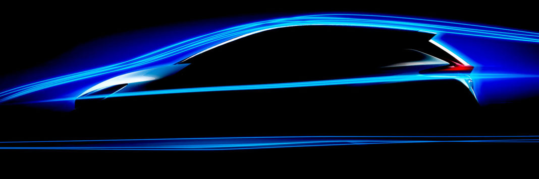 Nuova-Nissan-Leaf Ispirandosi alle ali degli aerei, gli ingegneri Nissan hanno ricreato la forma ideale per la nuova Leaf