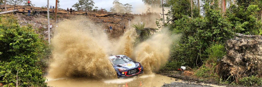 WRC-Rally-Australia-neuville Vittoria al Rally d'Australia e piazza d'onore nel Campionato WRC, è questo il bottino di Onore che è andato a Thierry Neuville e Nicolas Gilsoul con la Hyundai i20 Coupe Wrc