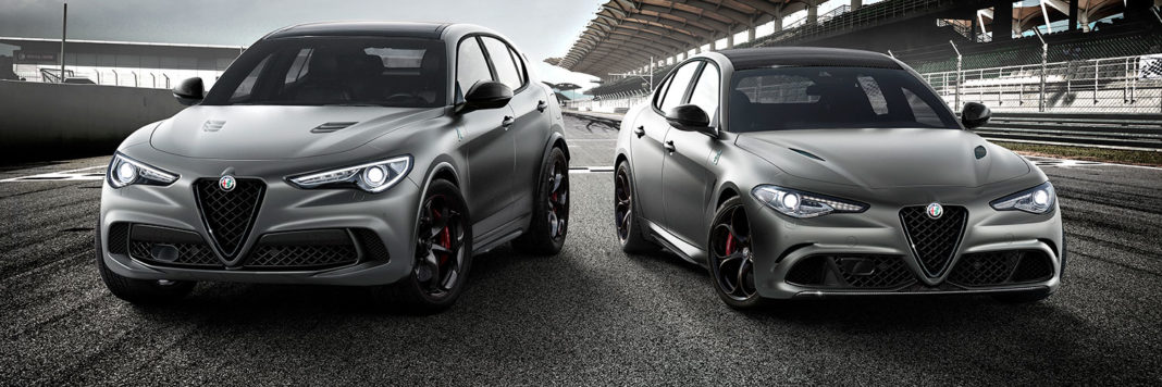Stelvio-Giulia La serie Quadrifoglio Nurburgring Edition di Stelvio e Giulia