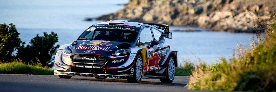 Sebastien Ogier con la Ford Fiesta RS si aggiudica il Tour de Corse (Foto Stefano Romeo)