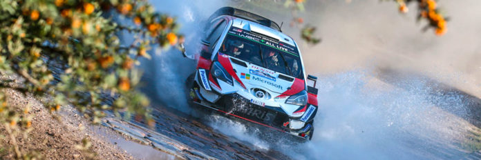 Ott Tanak e Martin Jarveoja al Rally di Argentina portano sul primo gradino la Toyota Yaris WRC