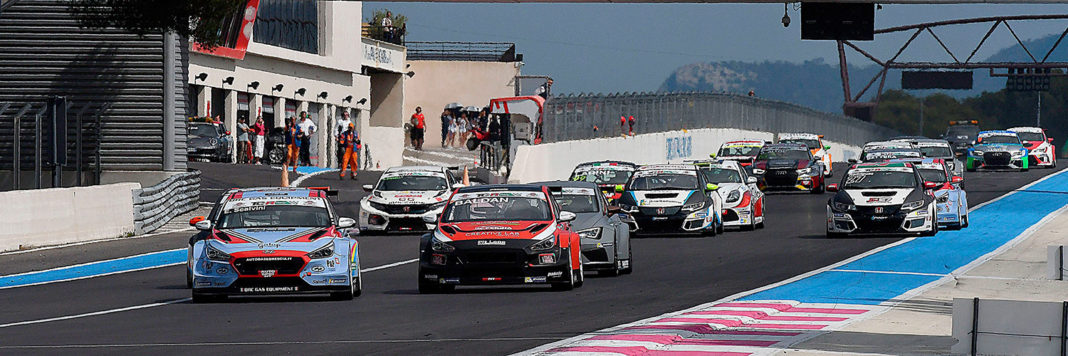 TCR-Italy-Le-Castellet-start1 Lo start di gara 1 del TCR Italy a Le Castellet