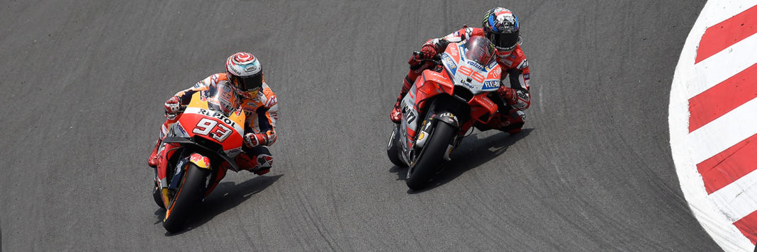 Jorge Lorenzo si aggiudica anche la tappa spagnola della MotoGP, Marc Marquez deve accontentarsi della piazza d'onore.