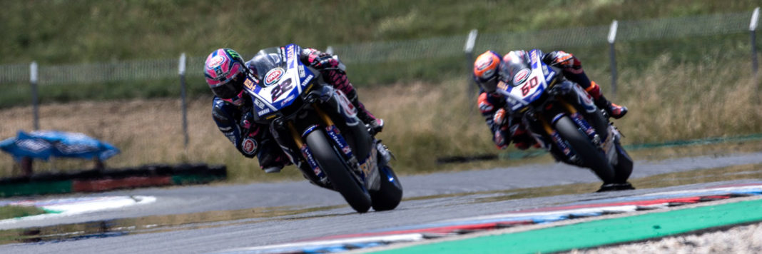 E' doppietta Yamaha nella seconda manche della WSBK a Bruno con Alex Lowes e Michael Van der Mark