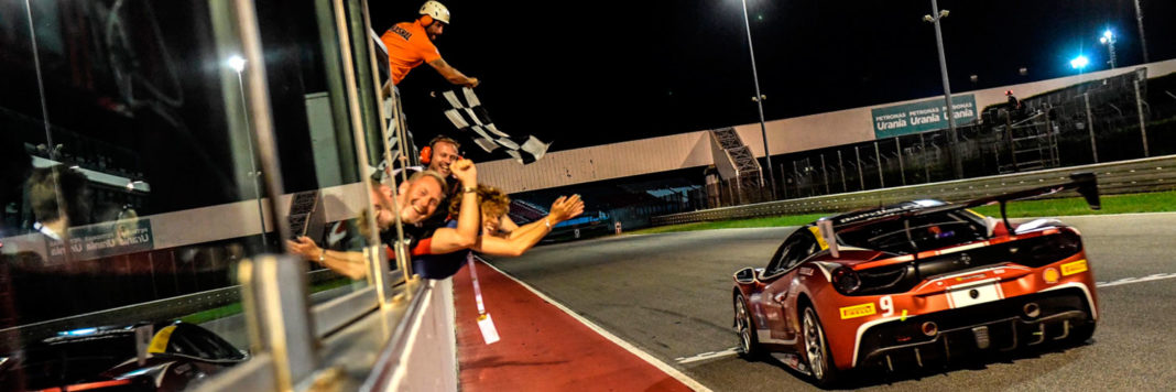 Splendida vittoria in gara 1 del Ferrari Challenge Europa Trofeo Pirelli di Niklas Nielsen