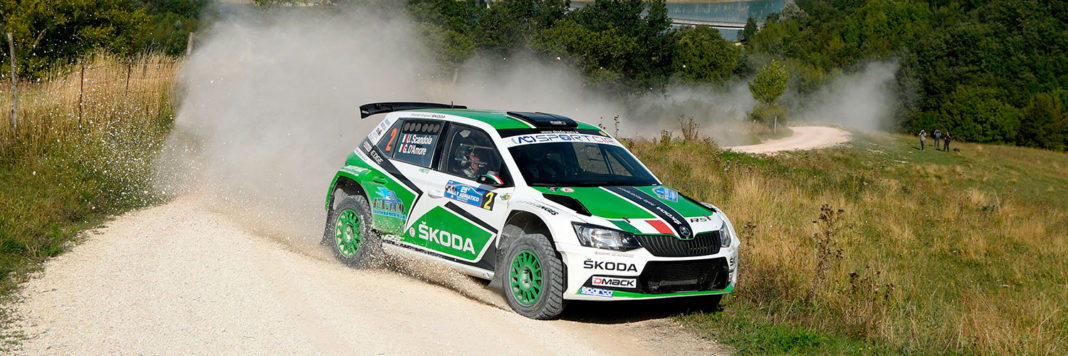 CIR-2018-Rally-Adriatico-scandola-damore Umberto Scandola e Guido D’Amore con la Skoda Fabia vincono il Rally dell’Adriatico, penultima tappa del CIR