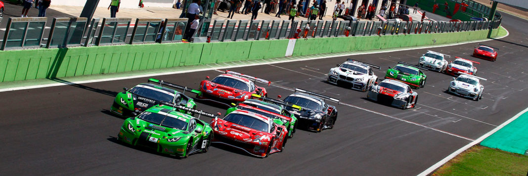 Campionato-Italiano-GT-2018-Vallelunga-start2 Lo start di gara 2 del Campionato Italiano GT a Vallelunga