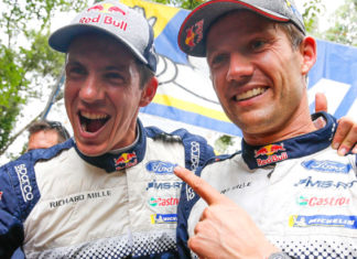 WRC, il Rally d’Australia assegna i titoli a Toyota e Ogier Il titolo Piloti nel Mondiale Rally 2018 va a per la sesta volta consecutiva a Sebastien Ogier con la Ford Fiesta Wrc