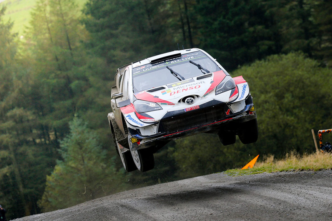 Ott Tanak e Martin Jarveoja con la Toyota Yaris WRC si aggiudicano il Wales Rally terz’ultima prova del WRC
