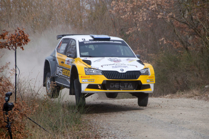 John Papadimitriou e Allan Harryman con la Skoda Fabia R5 Evo si aggiudicano il il Rally Val d’Orcia 2020