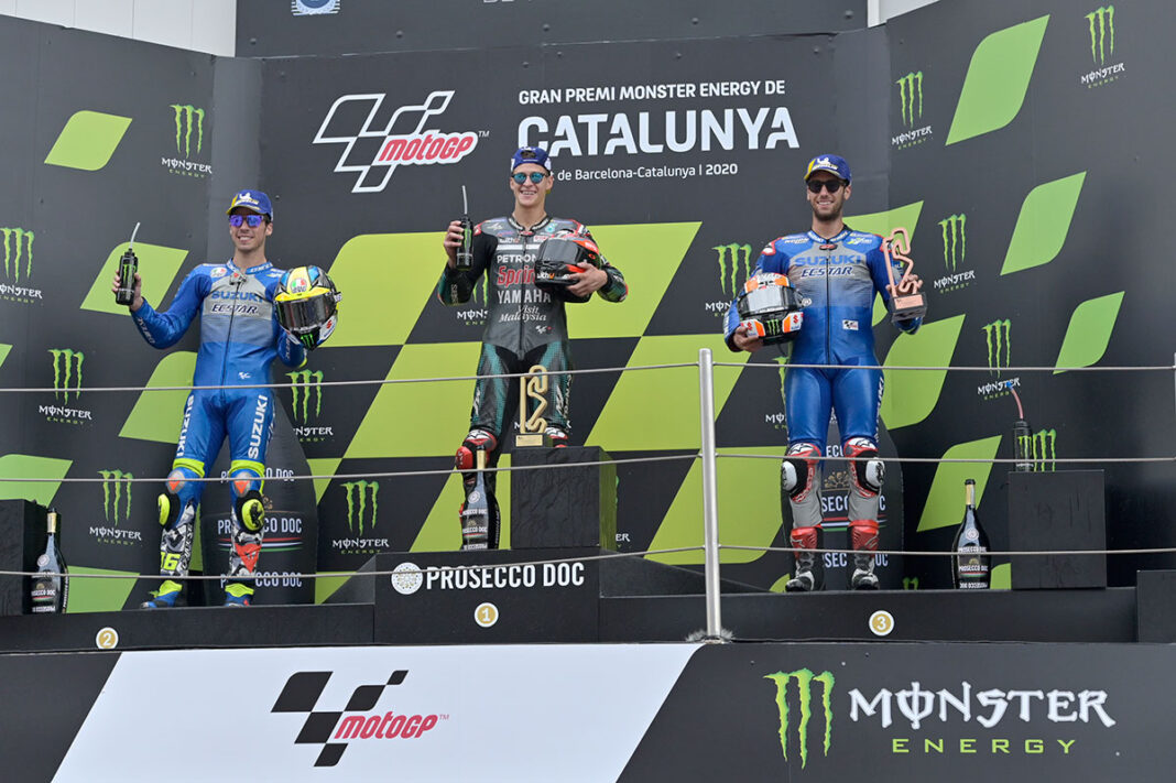 MotoGP-2020-Catalunya-Podio